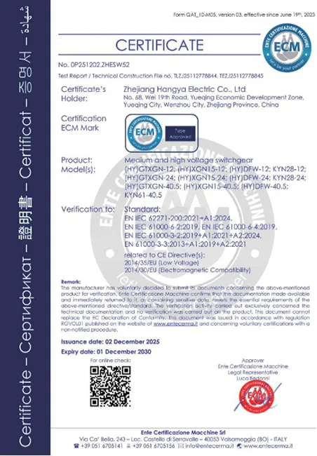 Сертификат IP54
